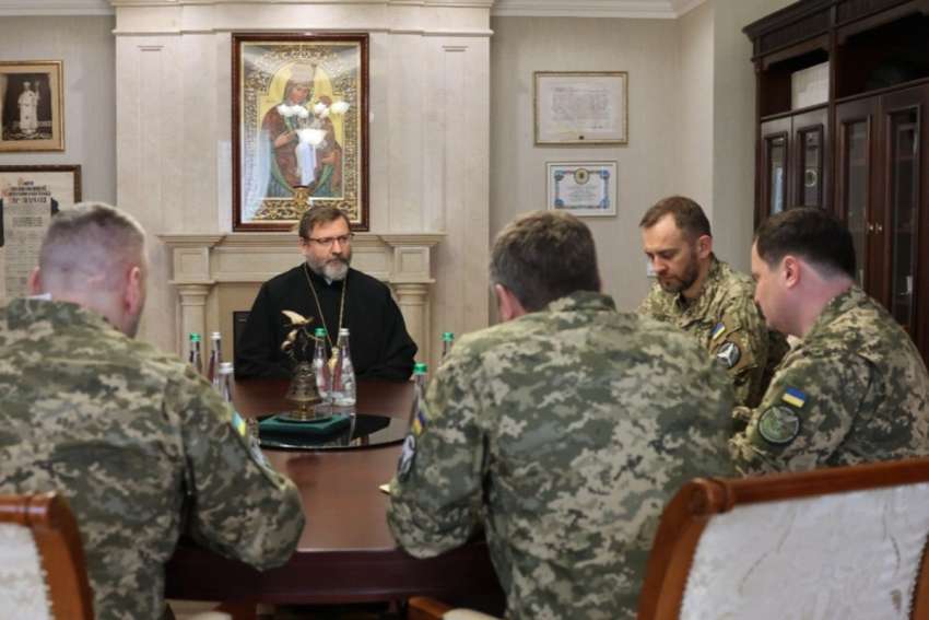 Ukrainian archbishop meets with military officials on missing priests, detained civilians