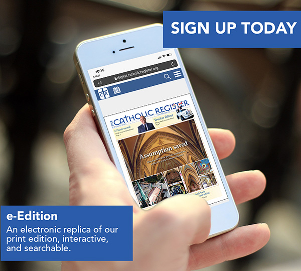 Catholic Register Digital Edition