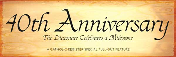 40th Anniversary: The Diaconate Celebrates a Milestone