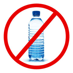 Bottled water free zone