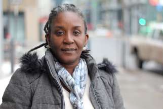 Marie Ange Noel, coordinator of Fanm Deside, an organization in Jacmel, Haiti, is pictured in a March 21, 2017, photo in Montreal. Noel said her organization &quot;has never supported or encouraged abortion practices.&quot; Fanm Deside is a partner with Development and Peace, the Canadian bishops&#039; international aid and development organization.