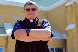 Fr. Jack Herklotz is moving to B.C. as the Oblates leave St. Charles Parish in Edmonton.