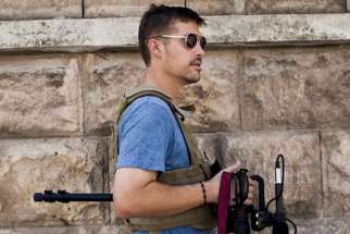 American journalist James Foley, who was kidnapped by unidentified gunmen in November 2012 in Idlib, Syria, is pictured in an undated photo. Foley, a freelance war correspondent from New Hampshire and Marquette University alum, was killed at the hands of the Islamic State militant group.
