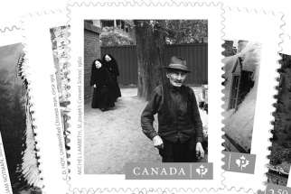 Michel Lambeth’s St. Joseph’s Convent School has been released on a stamp by Canada Post.