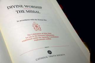 Beginning the first Sunday of Advent, former Anglicans welcomed into the Catholic Church will have their own missal.