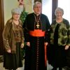 Cardinal Collins with his sisters Catherine and Patricia Collins.
