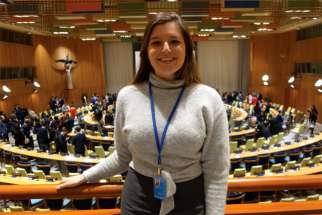 Genevieve Pinnington spent six months as a youth representative at the UN.