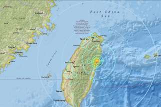 A 6.4 earthquake north-northeast of Hualien, Taiwan, occurred as the result of oblique strike-slip faulting at shallow depth, near the plate boundary between the Philippine Sea and Eurasia plates at the northeast coast of Taiwan, according to the USGS earthquake hazards program.