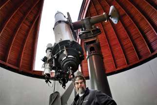 U.S. Jesuit Brother Guy Consolmagno, director of the Vatican Observatory is pictured at the observatory in Rome in this Dec. 12, 2007, file photo.