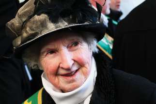 Margaret Healy wore her Irish-Catholic roots proudly in Montreal.