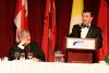 Jim Flaherty, who was then Canada’s finance minister, speaks at the annual Cardinal’s Dinner in Toronto in 2007 as Cardinal Thomas Collins looks on. Mr. Flaherty died April 10.