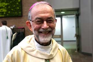 CCCB President Bishop Lionel Gendron of Saint-Jean-Longueuil.