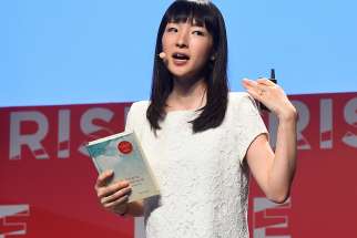 Marie Kondo speaks at the RISE Conference 2016. 