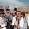 Joe Paterno, whose 46 years as Penn State&#039;s head coach was tainted by a child sex-abuse scandal, died Jan. 22 at age 85. Shortly after his dismissal in November, Paterno, who is Catholic, was diagnosed with lung cancer. He is pictured in 1998 celebrating his 300th career win at Beaver Stadium in State College, Pa.