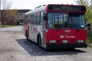 An OCTransit bus. 
