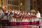 The Sistine Chapel Choir performing scared music at their sold-out Toronto concert at St. Michael&#039;s Cathedral on Sept. 26. 