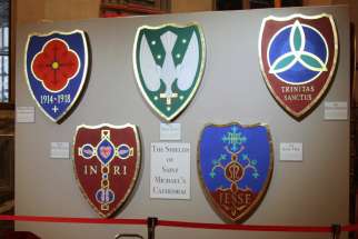 Cathedral shields a natural fit in Catholic worship