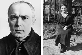 Sts. Maximilian Kolbe and Edith Stein are pictured in a combination photo. The two saints are extensively documented in a new study of religious practices among Christian prisoners at Auschwitz-Birkenau, as the 75th anniversary of the Nazi-run death camp&#039;s liberation was marked in Israel and Poland.