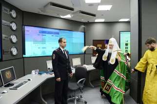 After ransomware &quot;WannaCry&quot; hacked as many as 200,000 computers worldwide, Russia&#039;s Ministry of Internal Affairs invited Patriarch Kirill to bless its computers.