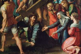 Il Spasimo, Jesus carrying the cross, by Raphael, 1516