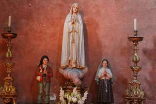 Bishop Antonio dos Santos Marto of Leiria-Fatima said that the canonization of Blessed Francisco and Jacinta Marto would complete the centenary of the Marian apparition.