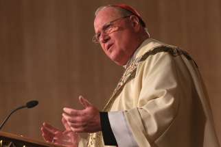New York Cardinal Timothy M. Dolan, chairman of the U.S. bishops&#039; Committee on Pro-Life Activities, delivers the homily during the opening Mass of the National Prayer Vigil for Life at the Basilica of the National Shrine of the Immaculate Conception in Washington Jan. 26.