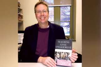 Reid Locklin’s new book examines different teaching approaches to help students become more civically engaged.