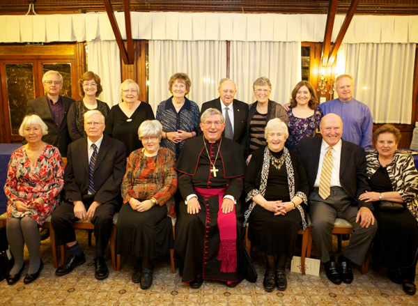 Fourteen members of the Collins family were on hand to see Cardinal Thomas Collins elevated to the College of Cardinals.