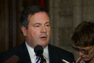 A file photo of MP and former conservative minister Jason Kenney. Kenney announced that he will be stepping away from federal politics to seek the Progressive Conservative party leadership in Alberta.
