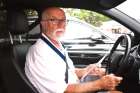 Peter Mamer prepares for a busy day driving cancer patients to and from their appointments.