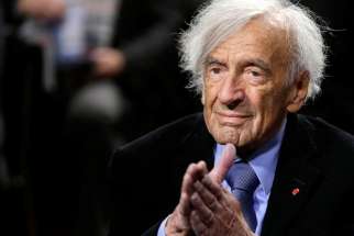  Nobel Laureate Elie Wiesel, a Holocaust survivor and author who fought for peace, human rights and simple human decency, died July 2 at his New York home at age 87. He is pictured in a 2015 photo.