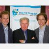 Marc Kielburger, Martin Sheen and Craig Kielburger at a May 28 event where Sheen reaffirmed his commitment to Free the Children, founded by the Kielburgers. 