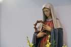A statue of Our Lady of Sorrows is seen at St. Joseph Monastery in Whitesville, Ky.