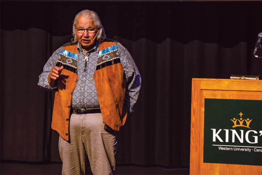 The fact that reconciliation with Canada’s Indigenous people is not at the forefront of the current election campaign shows we still have a long way to go in the process, said Senator Murray Sinclair.