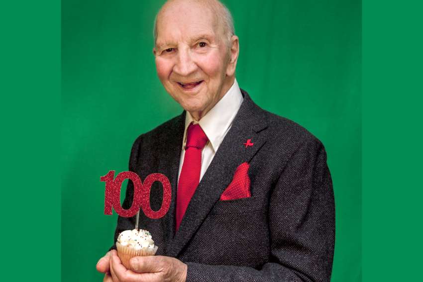 Ontario retirement residence pioneer Fred Lafontaine turned 100 earlier this month.