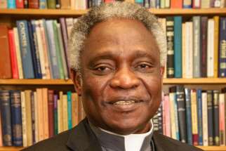 Cardinal Peter Turkson was in Toronto March 21 to deliver the 2016 John M. Kelly Lecture at the University of St. Michael’s College.
