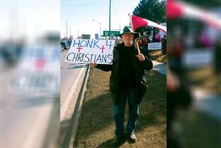 Pakistani Christians and their supporters held a two-hour peaceful demonstration outside the Pakistani Consulate north of Toronto March 20.