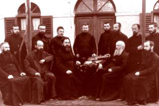 Basilian Fathers in the 1880s.