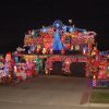The DeSario family, parishioners at St. Wilfrid’s parish in Toronto’s northwest end, annually go all out with their Christmas display. It’s all for a good cause, as the family raises money for Sick Kids Hospital.