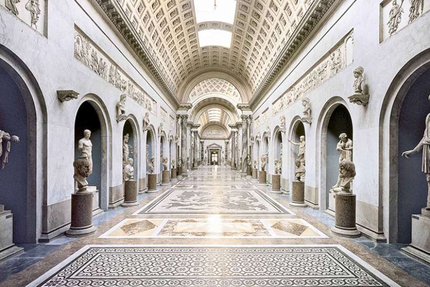 The Braccio Nuovo Gallery in Rome opens to the public beginning Thursday, Dec. 22.