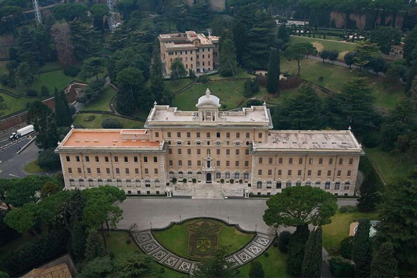 The Palace of the Governorate, seat of the administrative offices of Vatican City State, is pictured at the Vatican in this Dec. 31, 2010, file photo.