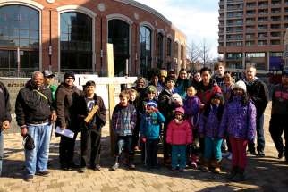 Every year, St. Anthony Padua Church leads an outdoor Stations of the Cross through Brampton, Ont.