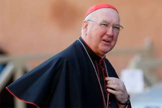 Cardinal Farrell pictured in a Sept. 9, 2018, photo. 