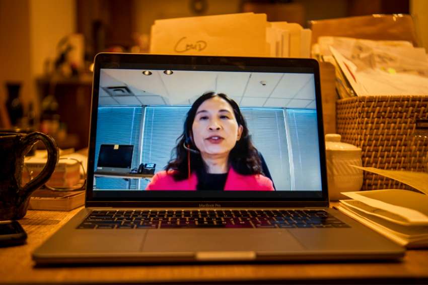 Canada’s chief public health officer Dr. Theresa Tam speaks with over 1,300 faith leaders on a Jan. 20, nationwide Zoom call.