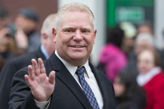 The Progressive Conservatives, led by Doug Ford, took 40.6 per cent of the popular vote and 76 of 124 seats in the Ontario legislature after the June 7 elections.