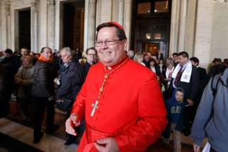 Cardinal Gerald Lacroix of Quebec, pictured at the Vatican in 2014, was named to the Congregation for Divine Worship and the Sacraments, along with a number of others, Oct. 28.