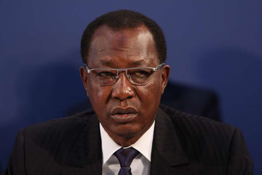 President Idriss Deby of Chad at the London Conference on The Illegal Wildlife Trade, 13 February 2014.