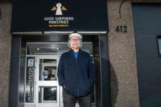 Deacon Thomas Aquino and other volunteers at the Good Shepherd are staying engaged as best they can in a time of COVID where volunteers are being asked to stay at home.