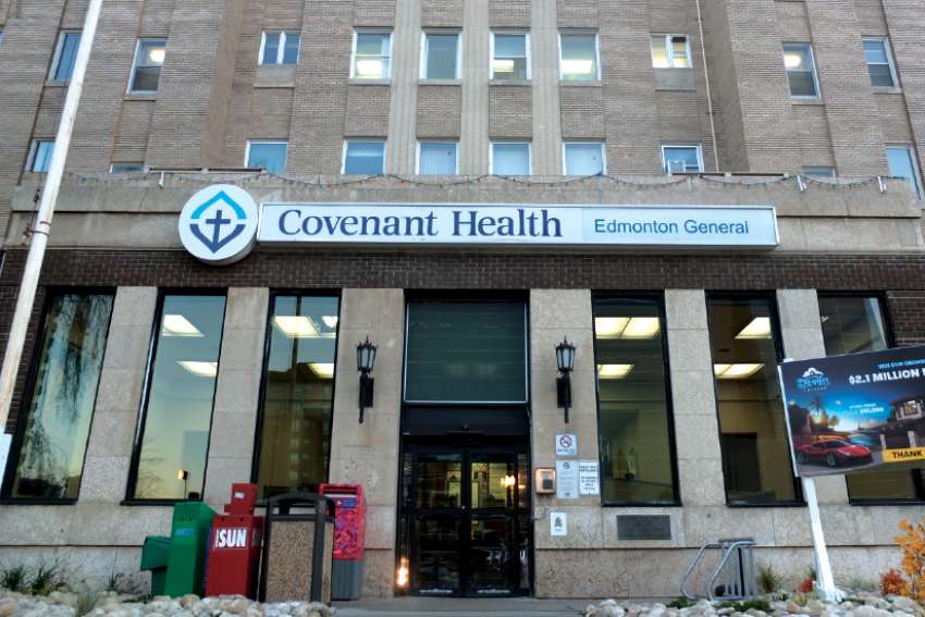 Covenant Health in Edmonton. 