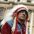 Phil Fontaine, former leader of the Assembly of First Nations, seen at the Vatican in 2009, has it wrong when he says the canonization of St. Kateri is an apology to native peoples.